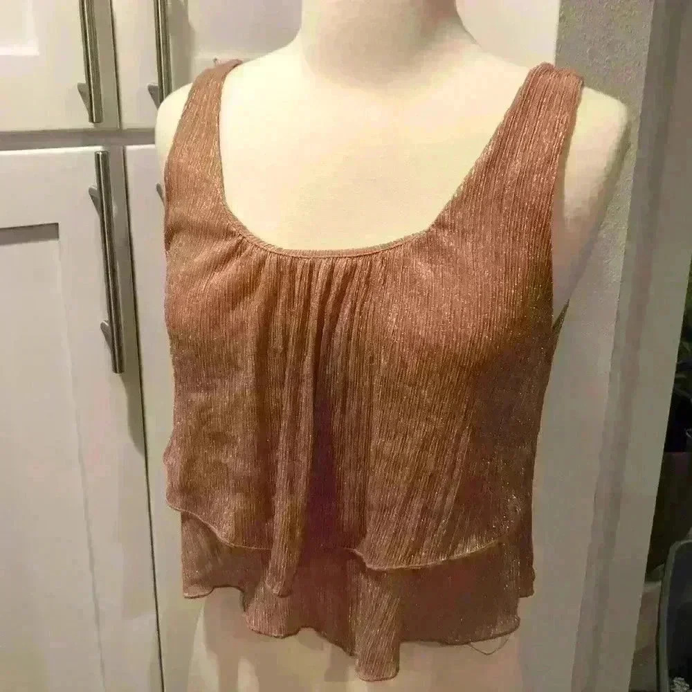 Crop Top Rose Gold